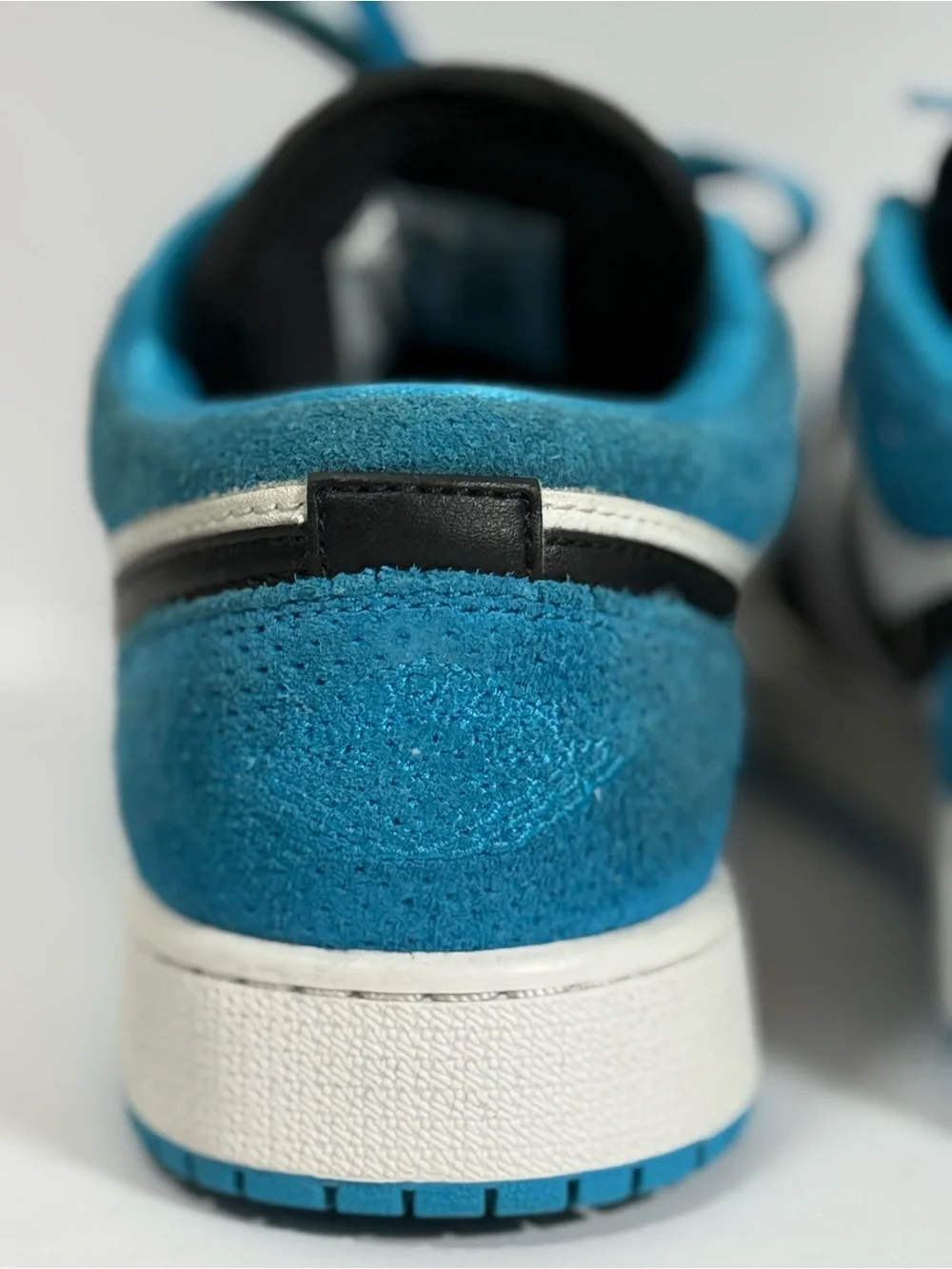 Nike Air Jordan 1 Low in White, Black & Teal Blue 🔥🔥